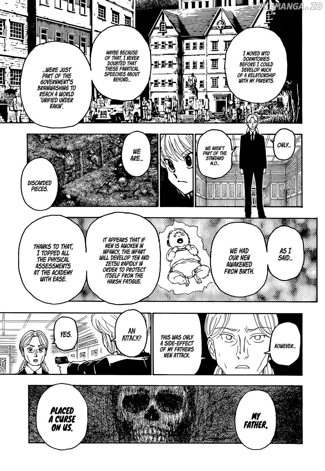 Hunter x Hunter, Chapter 401 image 09